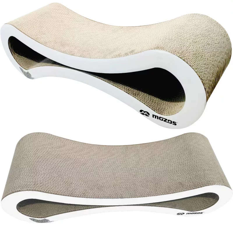 MOZOS KITTY-SPIKE Kattenkrabpaal & ligplaats voor katten, karton, groot, 86 cm XXL