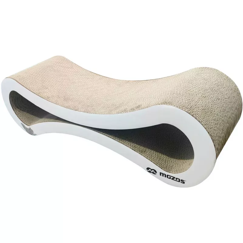 MOZOS KITTY-SPIKE Kattenkrabpaal & ligplaats voor katten, karton, groot, 86 cm XXL