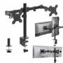 MOZOS MS03 Dual-monitor-tafelsteun voor 17-34 inch beeldschermen, zwart