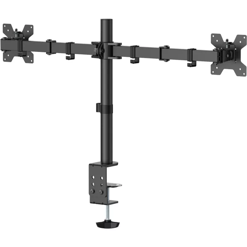 MOZOS MS03 Dual-monitor-tafelsteun voor 17-34 inch beeldschermen, zwart