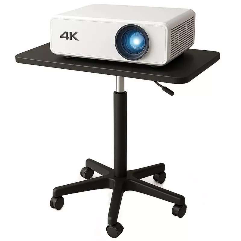 MOZOS SPM4-BK Mobiele laptoptafel met hoogteverstelling