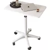 MOZOS SPM4-WH Mobiele laptoptafel met hoogteverstelling, wit