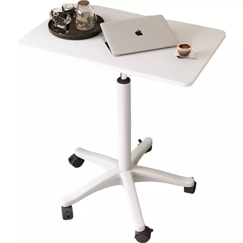 MOZOS SPM4-WH Mobiele laptoptafel met hoogteverstelling, wit