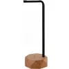 MOZOS HS-PRO-LIGHT Hoofdtelefoonstandaard van hout, essenhout en ijzer, 35 cm, lichtbruin
