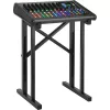 MOZOS KSX5 X-type keyboardstandaard voor digitale piano, synthesizer, zwart