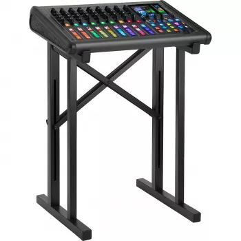 MOZOS KSX5 X-type keyboardstandaard voor digitale piano, synthesizer, zwart