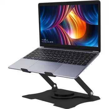 MOZOS N4-BK Ergonomische laptopstandaard zwart