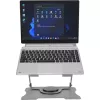 MOZOS N4-SV Ergonomische laptopstandaard zilver
