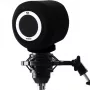 MOZOS PS-4 Bolvormig schuim popfilter windkap zwart