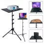 MOZOS PL2 Universeel statief voor projector, laptop, tablet, zwart, 70-120 cm, 10 kg