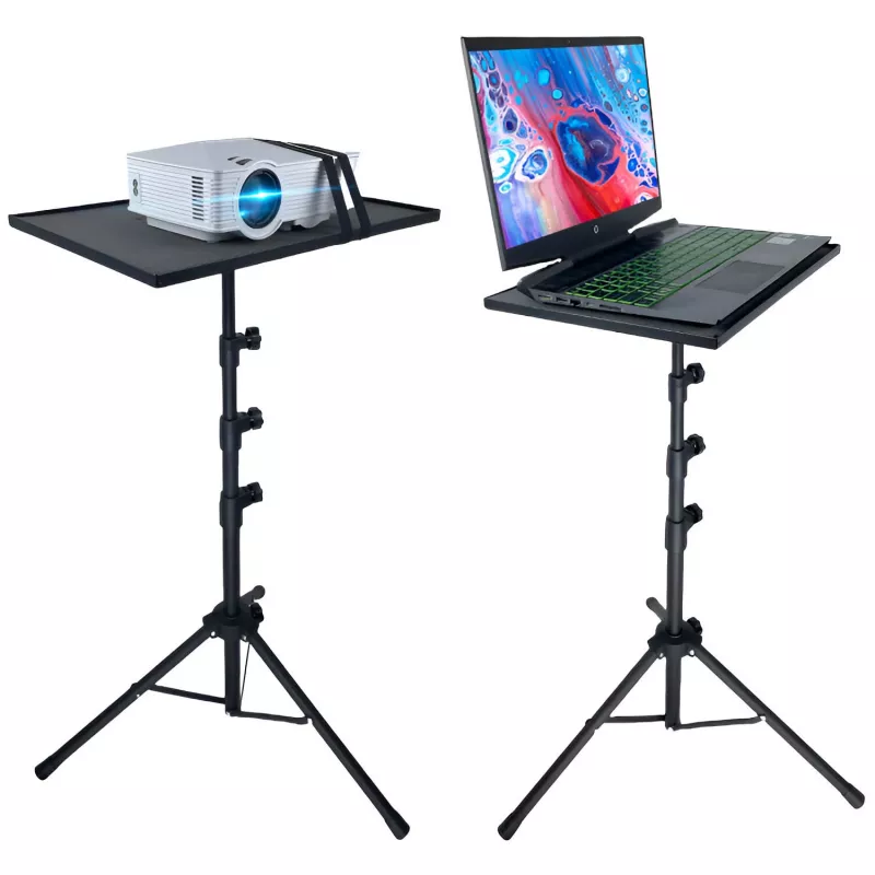 MOZOS PL2 Universeel statief voor projector, laptop, tablet, zwart, 70-120 cm, 10 kg