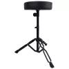 MOZOS PB02 Opvouwbare drumkruk / throne, zwart, 280 mm zitting, 450-550 mm hoogte