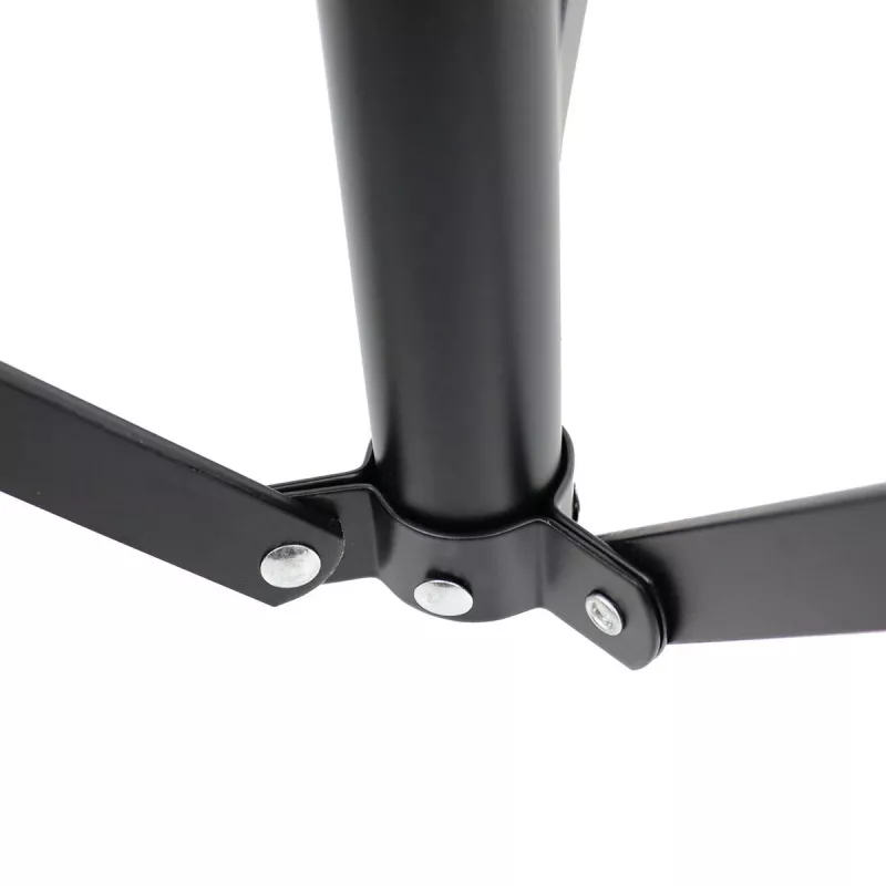 MOZOS PB02 Opvouwbare drumkruk / throne, zwart, 280 mm zitting, 450-550 mm hoogte