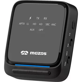 MOZOS B3 aptX HD Bluetooth 5.0-transmitter & receiver met optical/AUX
