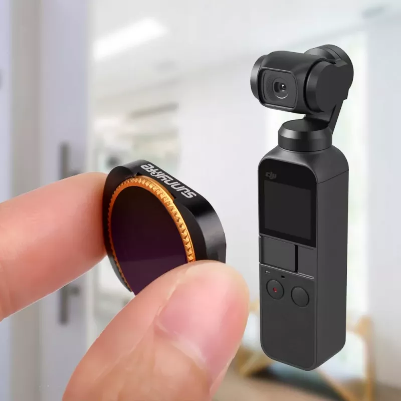SUNNYLIFE circulair polarisatiefilter CPL voor DJI Osmo Pocket - OP-FI363-C