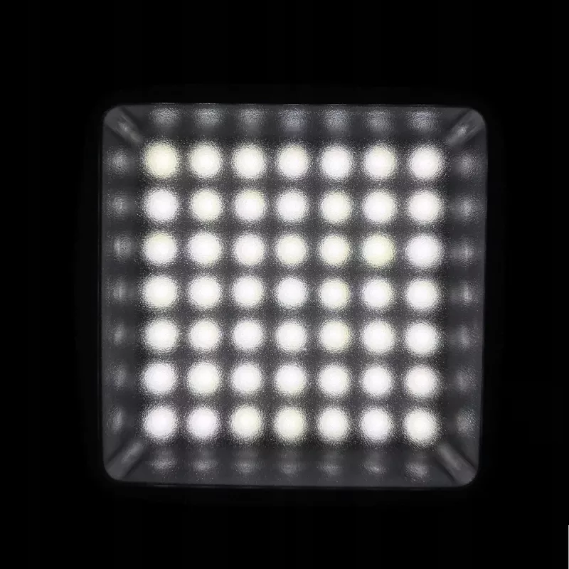 ULANZI W49 LED-licht 49 voor camera met rail