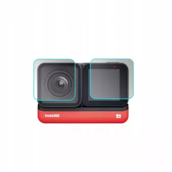 SUNNYLIFE 4x displayschermfolie van gehard glas voor Insta360 One R 4K Edition LCD-display