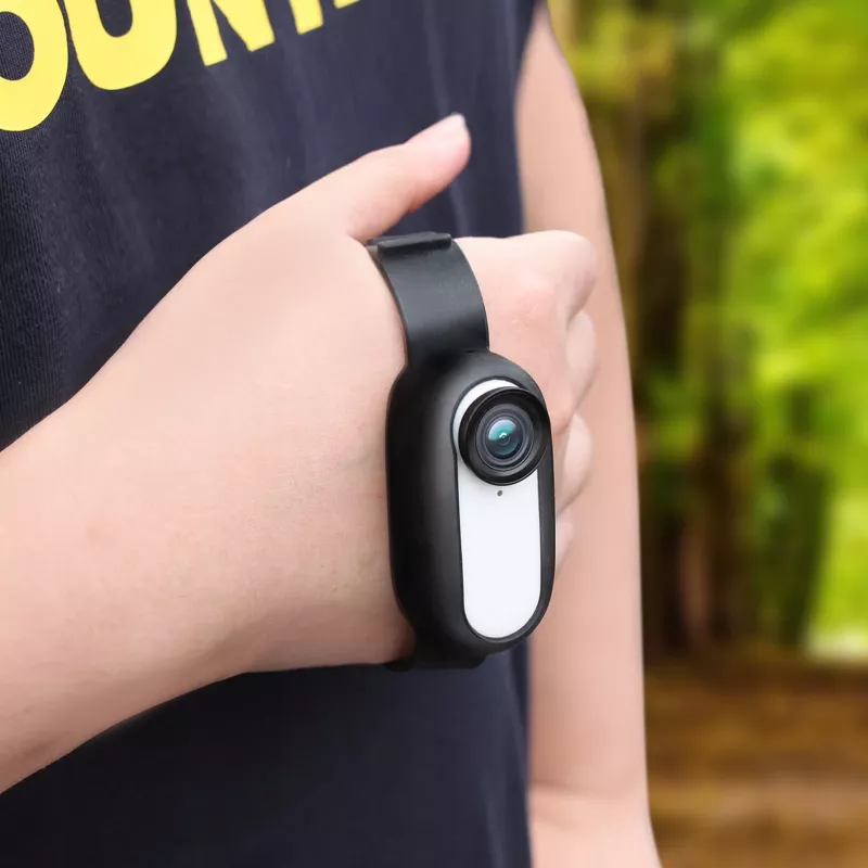 SUNNYLIFE polsbandhouder voor Insta360 Go 2 - zwart