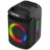 Tonsil Party Dance 800 draagbare Bluetooth-partyluidspreker met karaoke, disco-led, 80 W RMS, 2x8 inch woofers, zwart