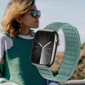 Crong Melange bandje voor Apple Watch 38/40/41/42 mm, turquoise