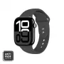 Crong Liquid Silicone Watch Strap voor Apple Watch 44/45/46/49 mm - grafiet