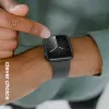 Crong Liquid Silicone Watch Strap voor Apple Watch 44/45/46/49 mm - grafiet