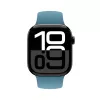 Crong Liquid Silicone Watch Strap voor Apple Watch 38/40/41/42 mm - marineblauw