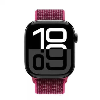 Crong Nylon Sport Band voor Apple Watch 38/40/41/42 mm (magenta fusion)