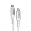 Crong Armor Link USB-C naar Lightning Fast Charging MFi-kabel 150cm wit