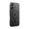 Crong Clear MAG Pro Case voor Apple iPhone 16, MagSafe, zwart