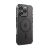 Crong Clear MAG Pro Case voor iPhone 16 Pro MagSafe (zwart)