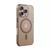 Crong Clear MAG Pro Case voor iPhone 16 Pro MagSafe (woestijn)