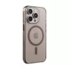 Crong Clear MAG Pro Case voor iPhone 15 Pro met MagSafe (woestijnkleur)