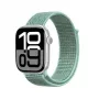 Crong Nylon Sport Loop voor Apple Watch 38/40/41/42 mm groen
