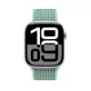 Crong Nylon Sport Loop voor Apple Watch 38/40/41/42 mm groen