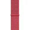 Crong Nylon Sport Loop voor Apple Watch 38/40/41/42 mm rood