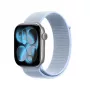 Crong Nylon band voor Apple Watch 38/40/41/42 mm blauw