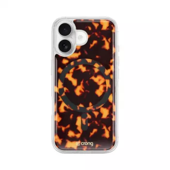 Crong Deluxe MAG Cover - hoesje voor iPhone 17 MagSafe (schildpad)
