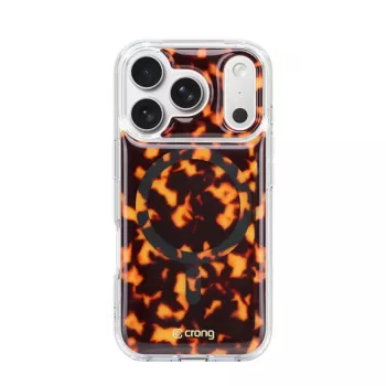 Crong Deluxe MAG Cover - hoesje voor iPhone 17 Pro MagSafe (schildpad)