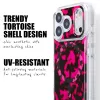 Crong Deluxe MAG Cover - hoesje voor iPhone 17 Pro MagSafe (roze schildpad)