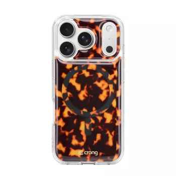 Crong Deluxe MAG Cover - hoesje voor iPhone 17 Pro Max MagSafe (schildpad)