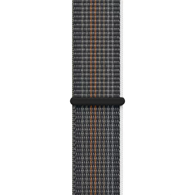 Crong Nylon Sport Loop voor Apple Watch 38/40/41/42 mm (Midnight Run)