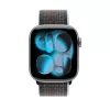 Crong Nylon Sport Loop voor Apple Watch 38/40/41/42 mm (Midnight Run)