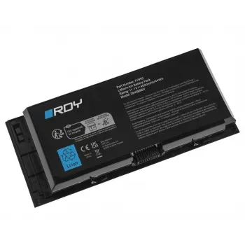 Vervangende accu voor Dell Precision M4600 M4700 M4800 M6600 M6700 M6800 - 11,1 V 8800 mAh 97 Wh 9-cellen Li-Ion zwart