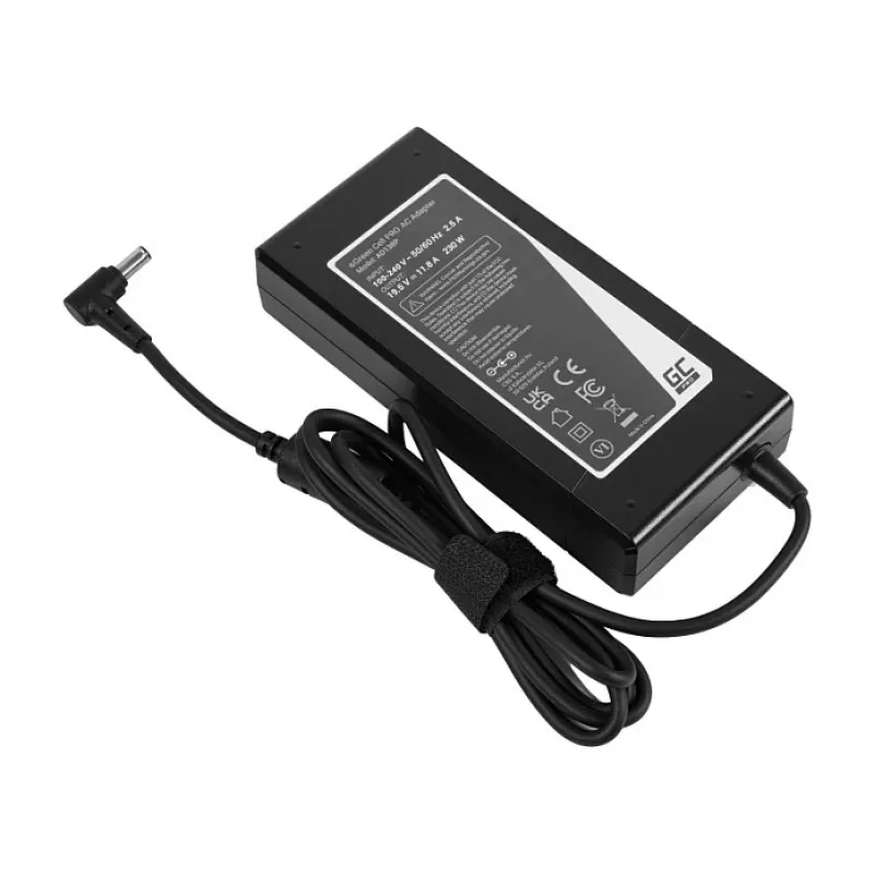 Green Cell PRO 19.5V 11.8A 230W laptopvoeding voor Asus ROG Strix G531GU