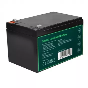 Greencell AGM VRLA 12V 12Ah onderhoudsvrije batterij voor kassa, speelgoed, camera (152x99x100mm)