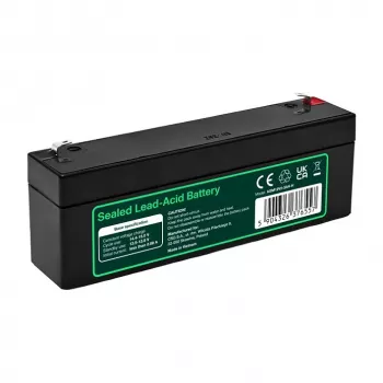 Greencell AGM VRLA 12V 2,5Ah onderhoudsvrije batterij voor kassa's, speelgoed (178x36x66mm)