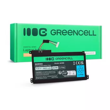 Green Cell accu voor ASUS C31N1912 / B31N1912, 3 cellen, 42Wh, 11,55V, Li-Ion polymeer, zwart