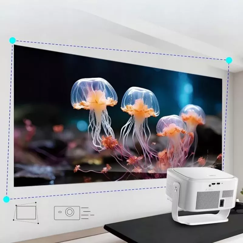 Zenwire PrimeView IMC460 Pro mini-projector draagbaar Android 14 WiFi