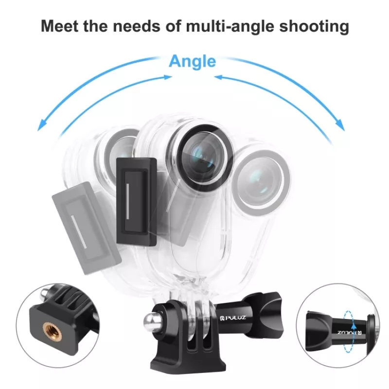 PULUZ waterdichte onderwaterbehuizing voor Insta360 GO 2 / PU556T